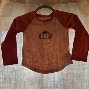 GAP Kids Raglan Long-Sleeve Shirt